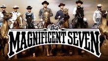 Poster from the 1960 movie "The Magnificent Seven"